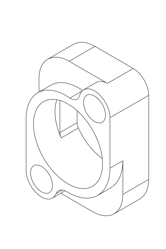 D16/15 Upper Water Neck Flange