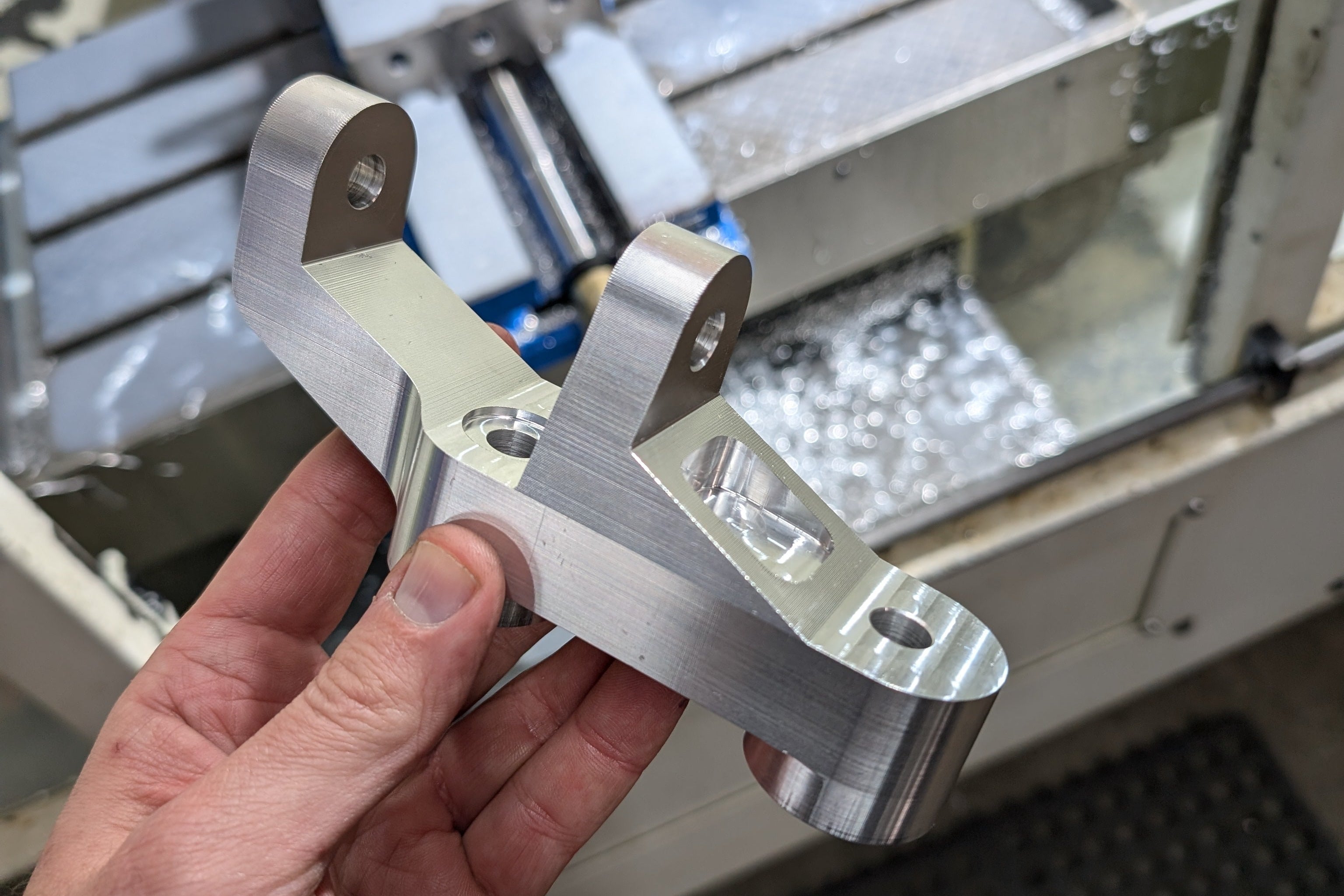 D16 Billet Alternator bracket set