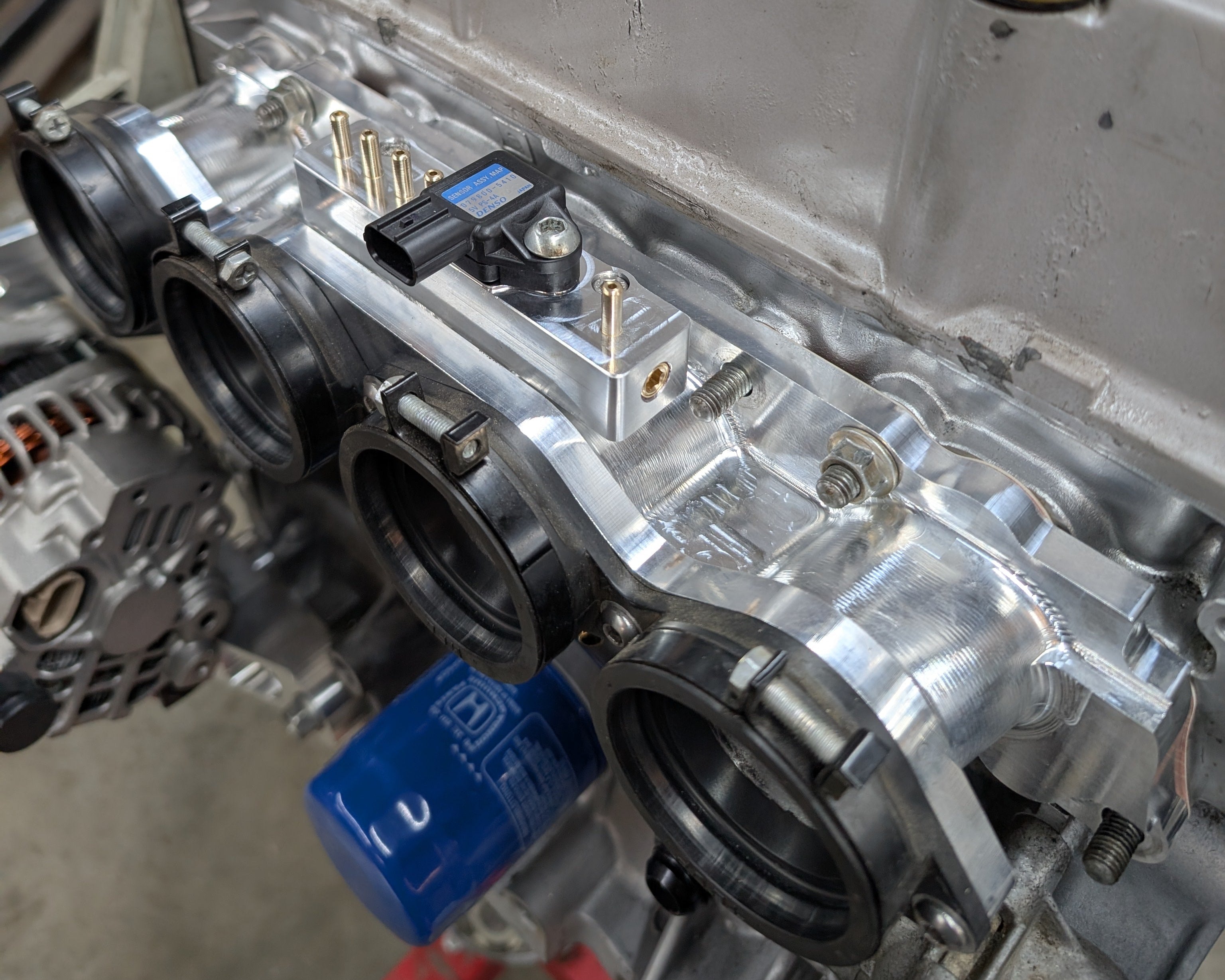 D16 SOHC ITB manifold