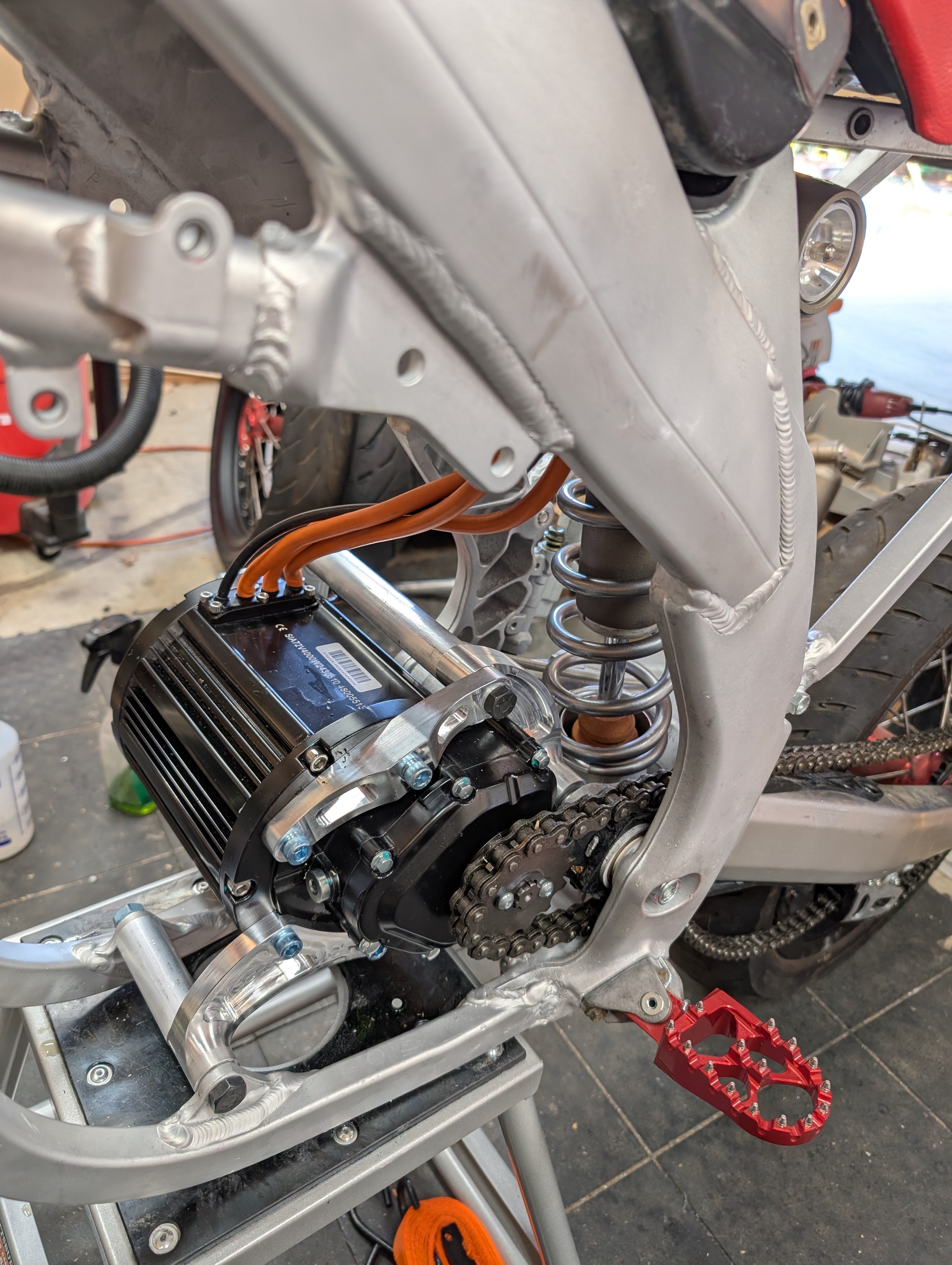 CRF450 QS138 90H/70H motor mounts