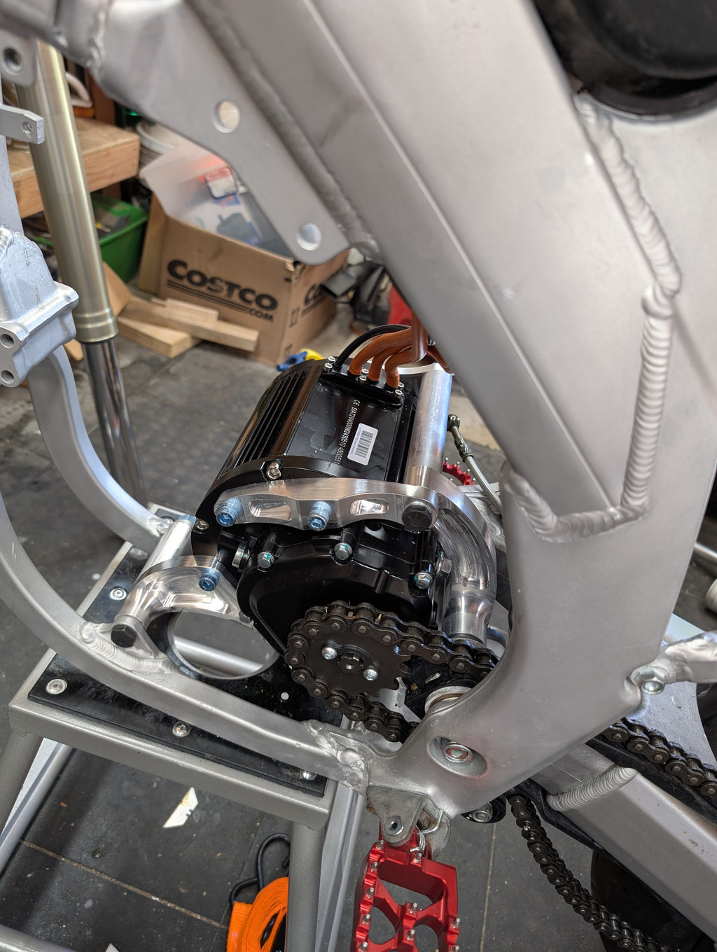 CRF450 QS138 90H/70H motor mounts