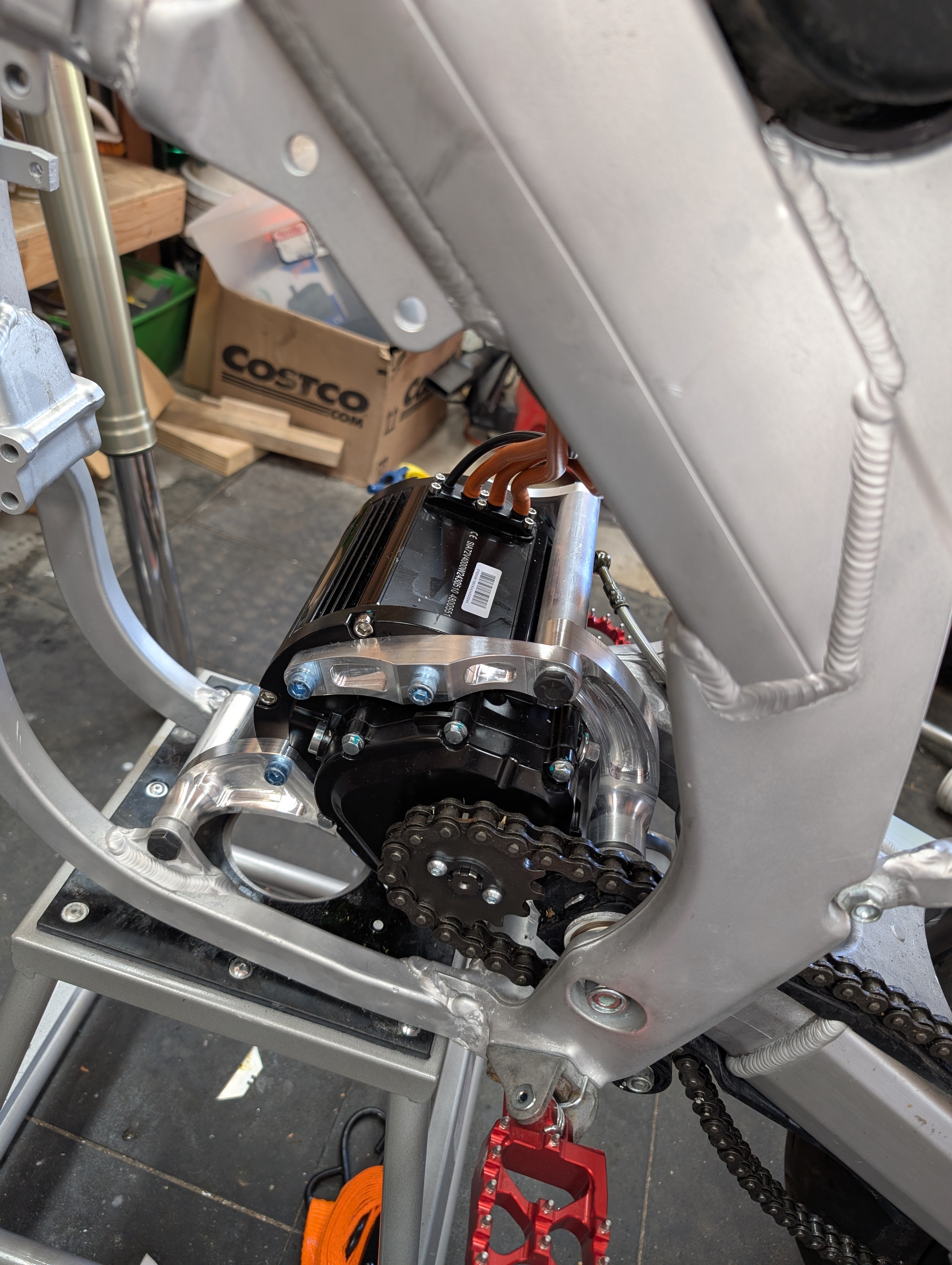 CRF450 QS138 90H/70H motor mounts