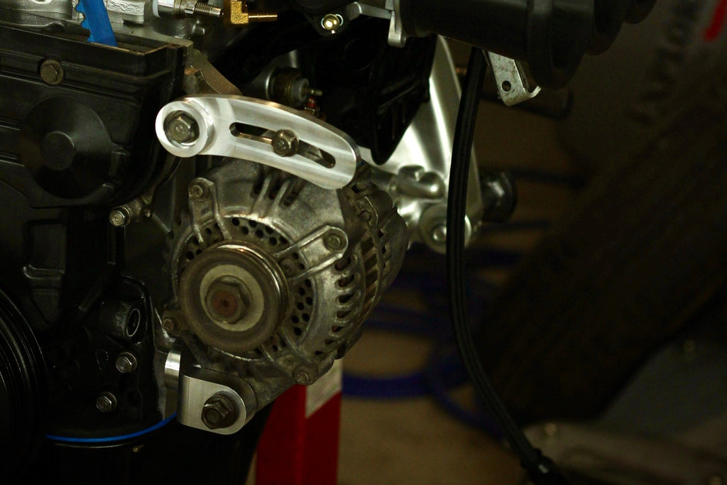 D16 Billet Alternator bracket set