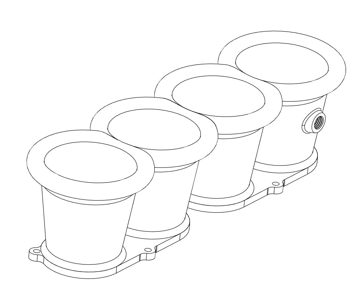 2008-2016 CBR1000rr Velocity Stacks